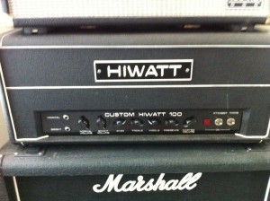 HiWatt and Marshall  - what a sound!